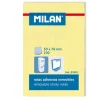 Milan Karteczki samoprzylepne 50 x 76 mm - - żółte, 100 szt.