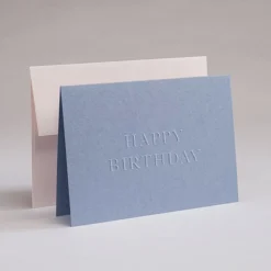 Gmund Kartka okolicznościowa A6 - - Blind Stamp Happy Birthday