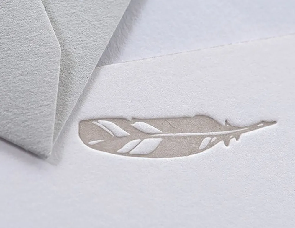 Gmund Kartka okolicznościowa A6 - - Icon Feather