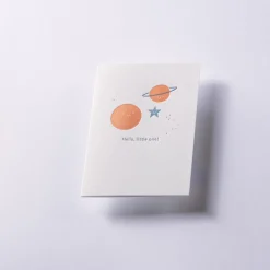 Gmund Kartka okolicznościowa A6 - - Little One Universe Orange
