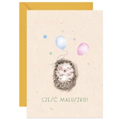 Paper Words Kartka okolicznościowa A6 - Paperwords - Cześć Maluszku!