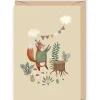 Cudowianki Kartka okolicznościowa - - Lisek jubilat, 12 x 17 cm