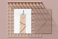 Eokke Kartka okolicznościowa - Eökke - Lama urodzinowa