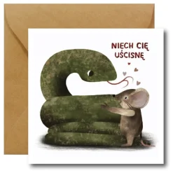 Hi Little Kartka okolicznościowa - - Niech Cię Uścisnę