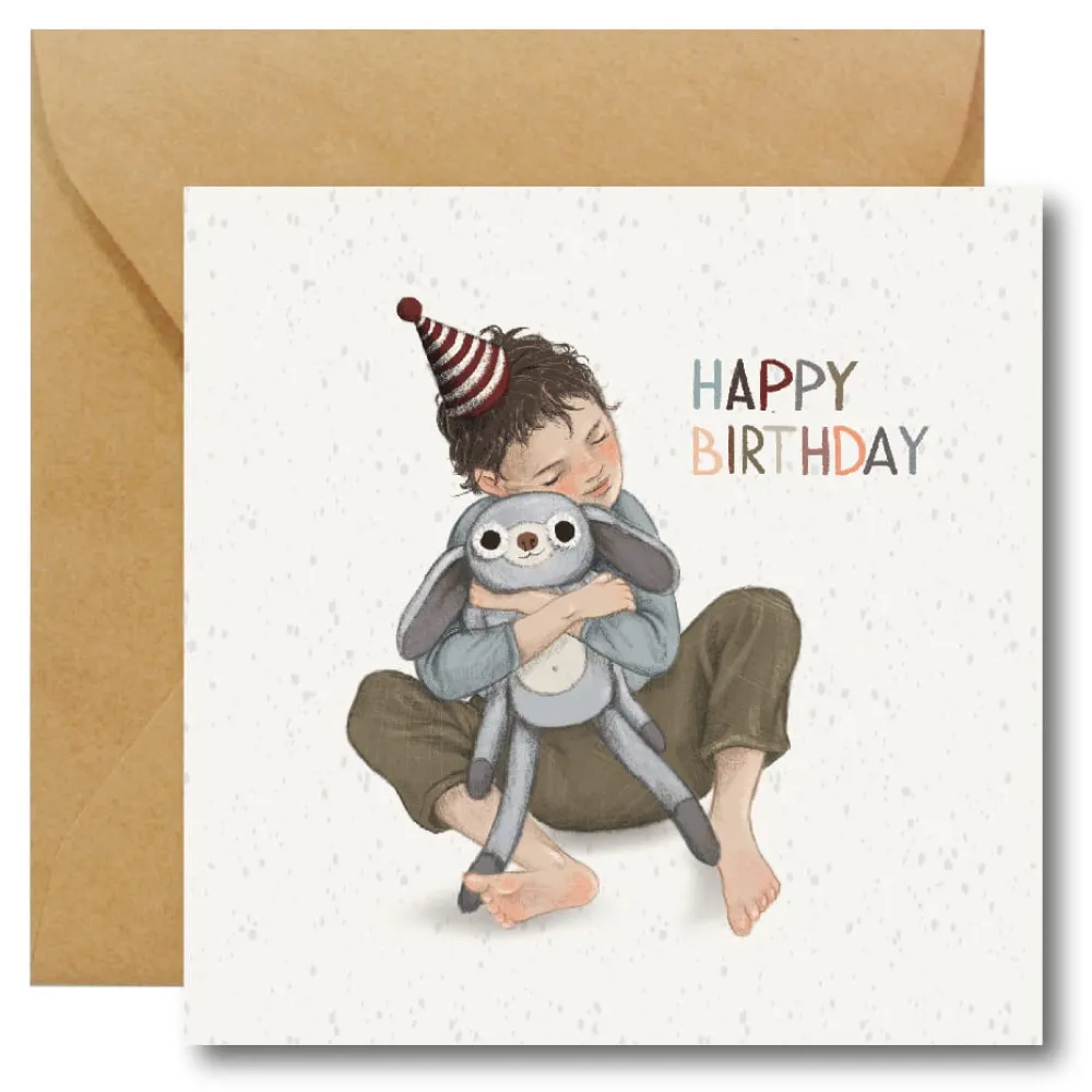 Hi Little Kartka okolicznościowa - - Happy Birthday Boy > Kartki Okolicznościowe