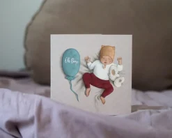 Hi Little Kartka okolicznościowa - - Oh Boy