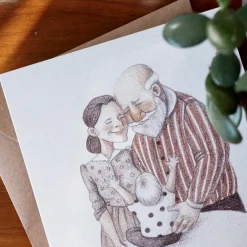 Hi Little Kartka okolicznościowa - - Babcia i Dziadek
