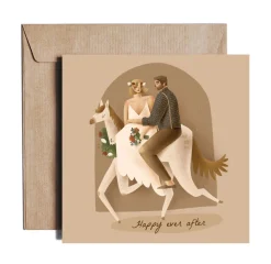 PiesKot Kartka okolicznościowa - - First Dance, 14,5 x 14,5 cm > Kartki Okolicznościowe