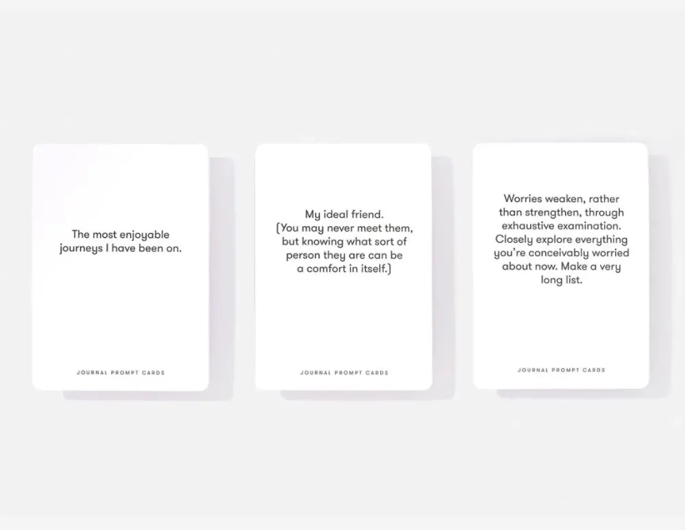 The School of Life Karty do journalingu Journal Prompt - - 52 szt. > Pamiętniki & Dzienniki