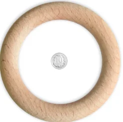 Kółko pierścień drewniany do makramy - 93 mm > Obręcze Drewniane
