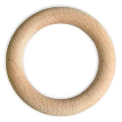Kółko pierścień drewniany do makramy - 33 mm > Obręcze Drewniane