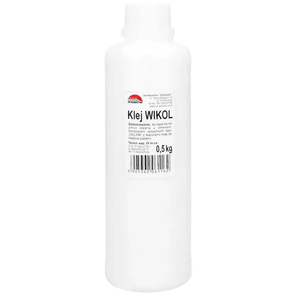 Klej do drewna Wikol w butelce - 0,5 kg > Kleje Do Rękodzieła
