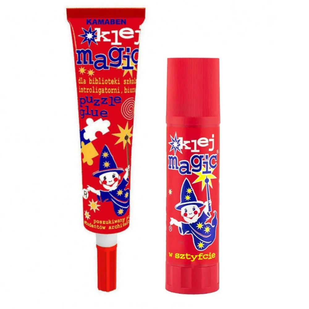 Kamaben Klej Magic w tubce i sztyfcie - - 20 g i 45 g, 2 szt. > Dzieci Kleje Dla Dzieci|Kleje I Taśmy Klejące