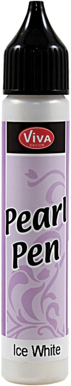 Viva Decor Konturówka perłowa - - Ice white, 25 ml