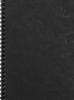 Clairefontaine Kołonotatnik w linie Age Bag A5 - - Black 90 g 100 stron > Notatniki W Linie