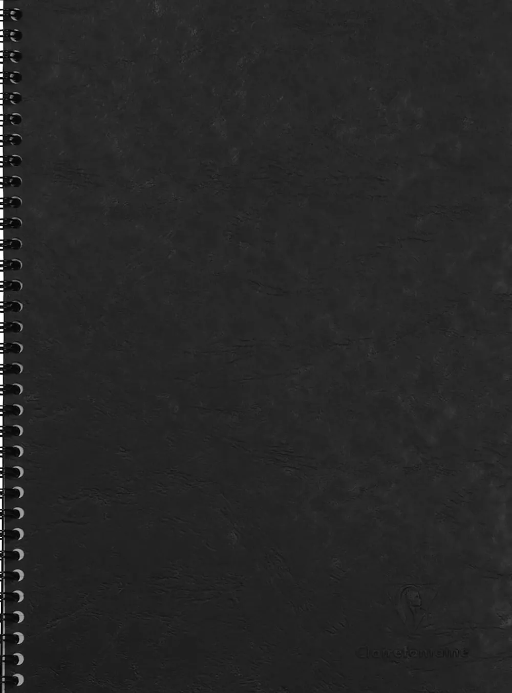 Clairefontaine Kołonotatnik w linie Age Bag A4 - - Black 90 g 100 stron