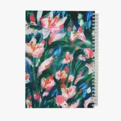 Devangari Kołozeszyt w kropki Spring Flowers B5 - - miękka okładka, 120 g/m2 ><noscript><img width=