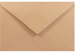 Koperta ekologiczna 100g - C5 Eko Kraft Delta brązowa > Koperty C5