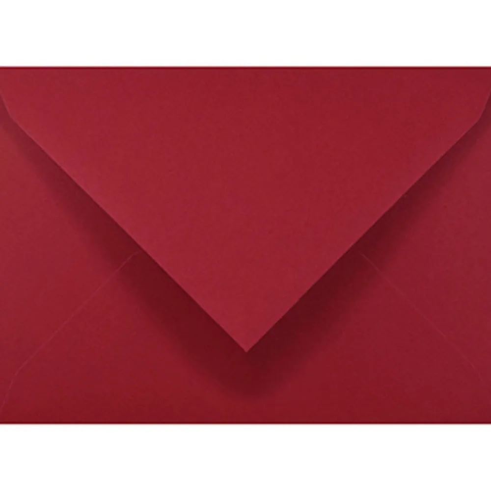 Arjowiggins Koperta Keaykolour 120g - B6 Guardsman Red bordowa > Koperty B6
