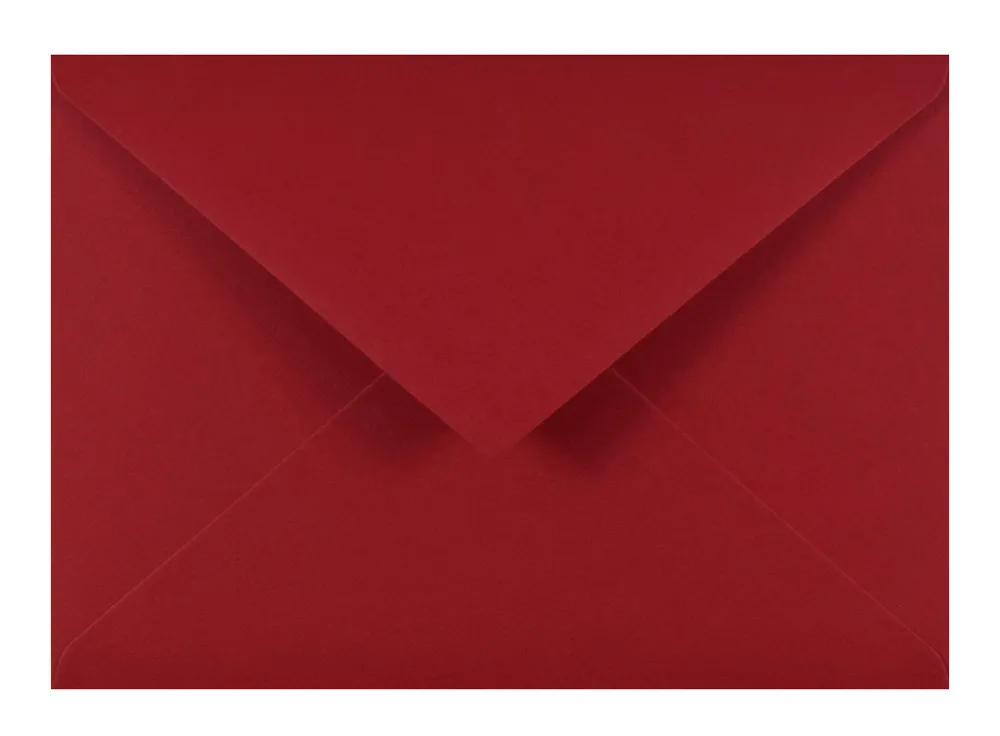 Arjowiggins Koperta Keaykolour 120g - C6 Guardsman Red bordowa