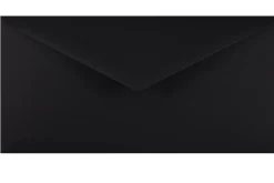Arjowiggins Koperta Keaykolour 120g - DL Deep Black czarna