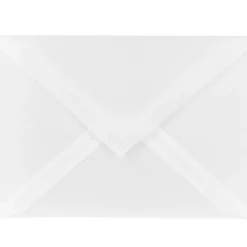 Koperta z kalki Cleartrans 110 g - C6, White, biała