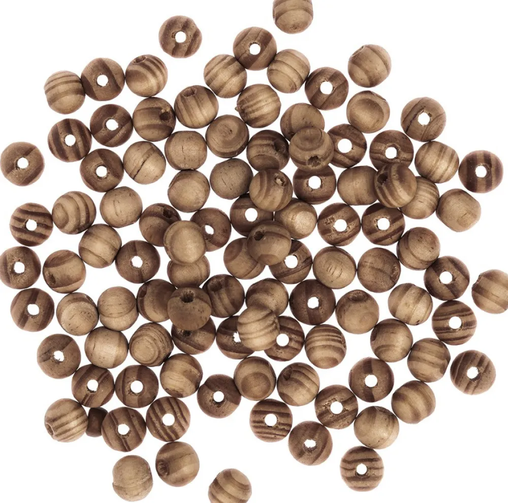 dpCraft Koraliki drewniane kulki - - pastelowe, 12 mm, 40 g > Koraliki