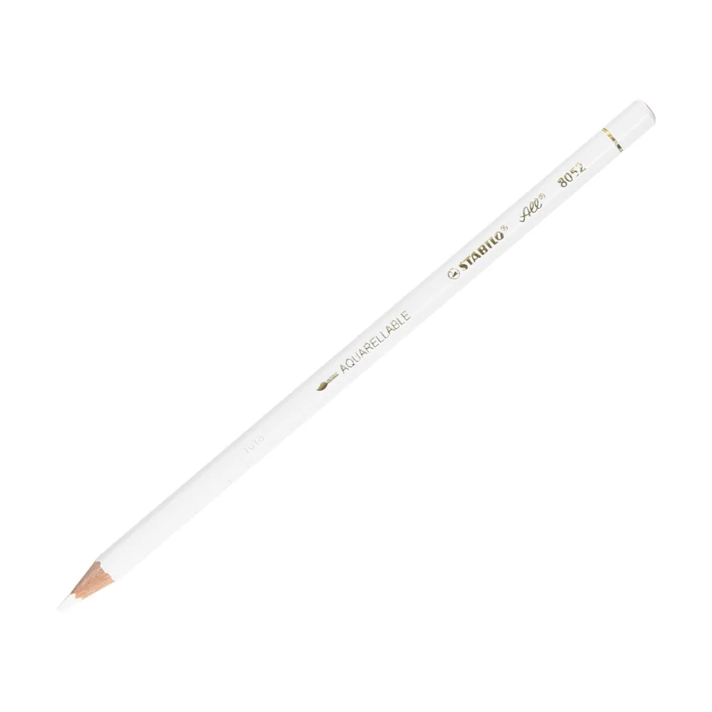 Stabilo Kredka akwarelowa Aquarellable ALL - - 8052, biała > Kredki