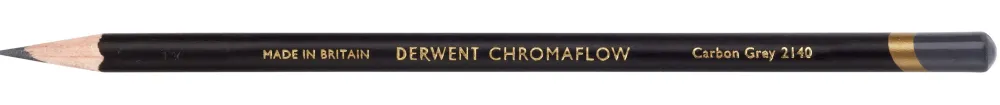 Derwent Kredka Chromaflow - - 2140, Carbon Grey > Kredki