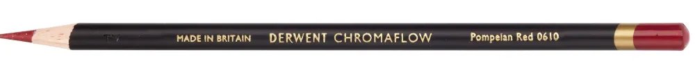 Derwent Kredka Chromaflow - - 0610, Pompeian Red > Kredki