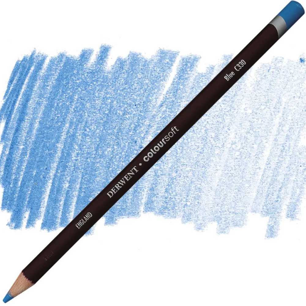 Derwent Kredka Coloursoft - - C300, Blue