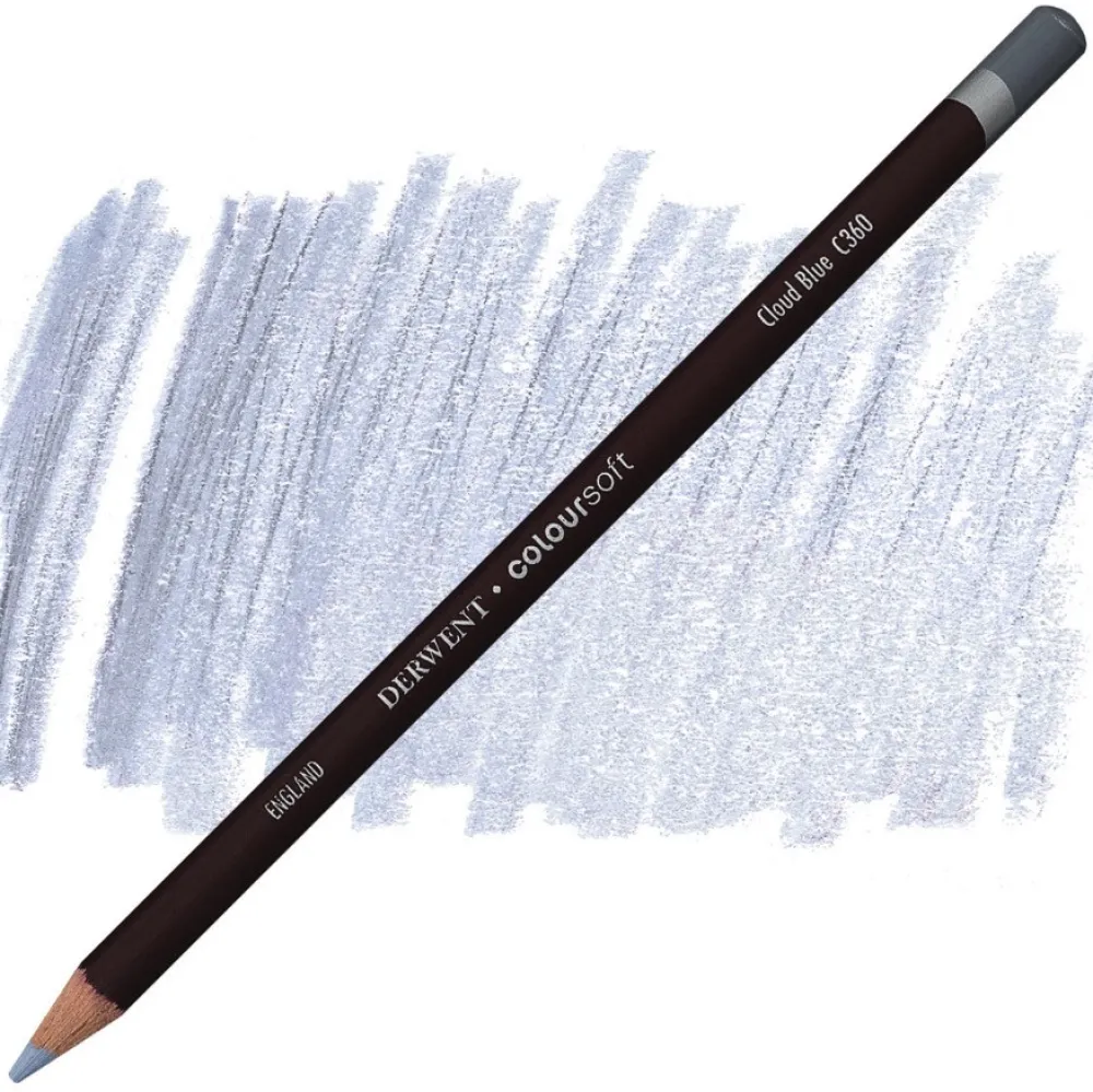Derwent Kredka Coloursoft - - C360, Cloud Blue > Kredki