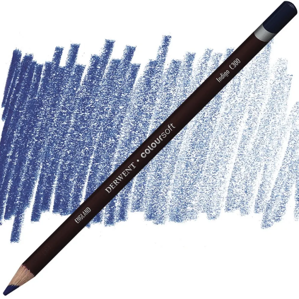 Derwent Kredka Coloursoft - - C300, Indigo > Kredki