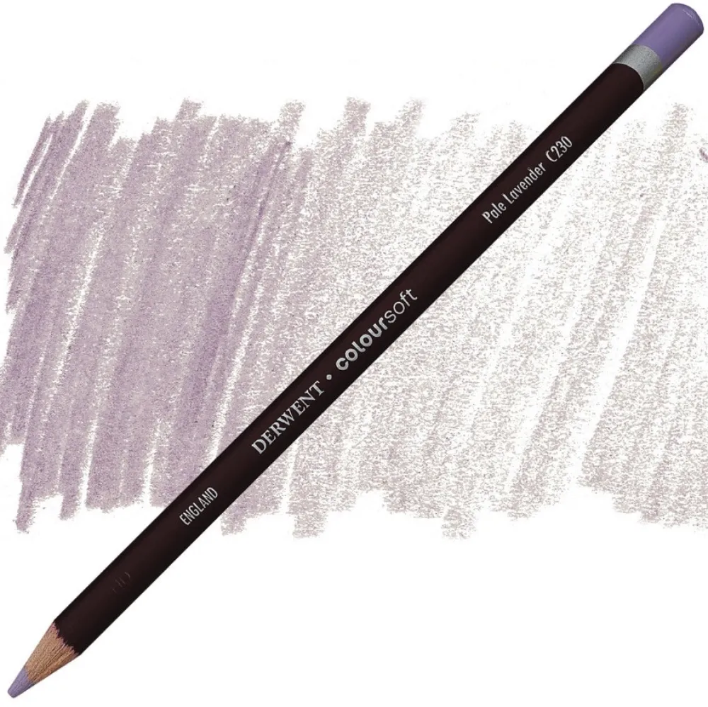 Derwent Kredka Coloursoft - - C230, Pale Lavender