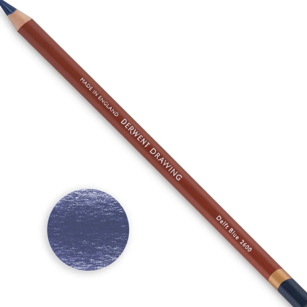 Derwent Kredka Drawing - - 2600 Delft Blue