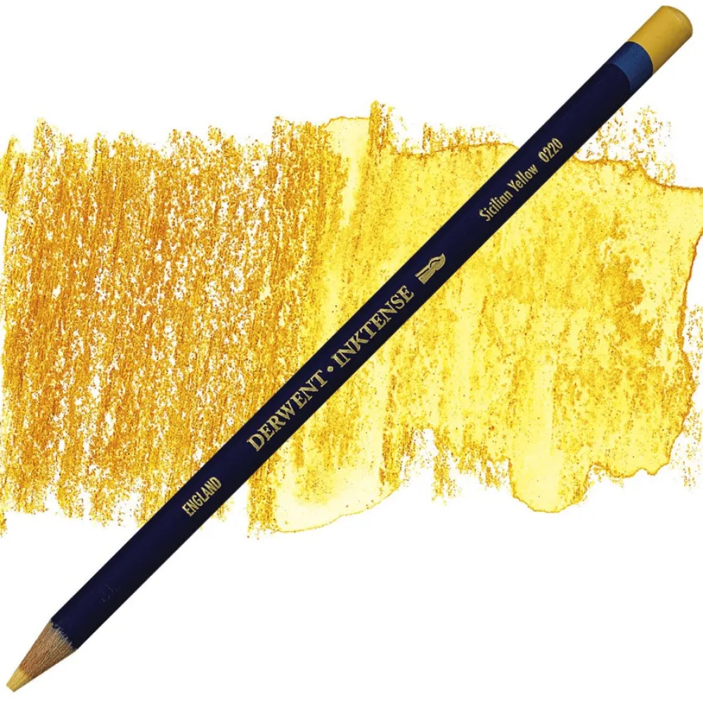 Derwent Kredka Inktense - - 0220, Sicilian Yellow > Kredki