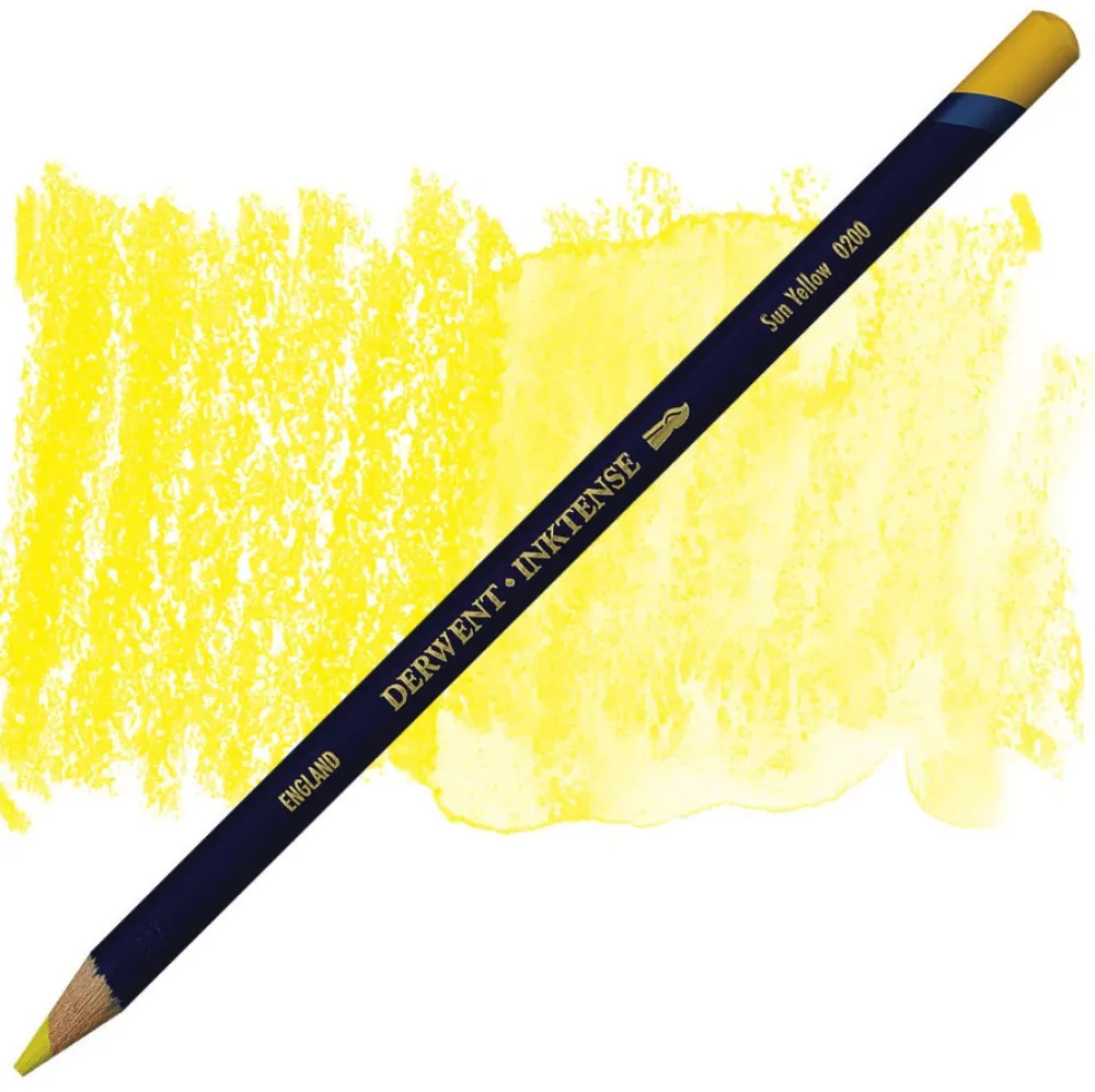 Derwent Kredka Inktense - - 0200, Sun Yellow > Kredki