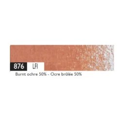 Caran d'Ache Kredka Luminance - - 876, Burnt Ochre