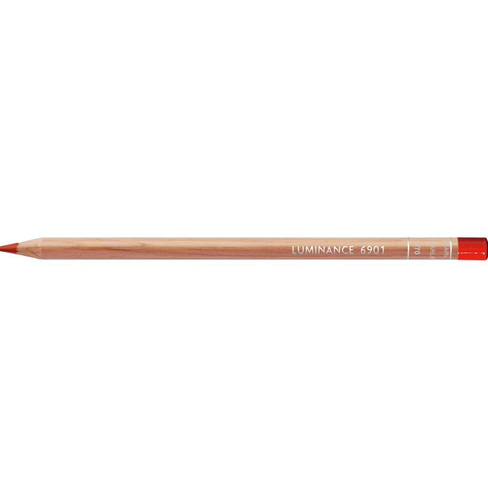 Caran d'Ache Kredka Luminance - - 070, Scarlet