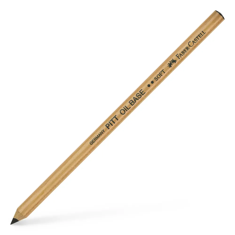 Faber-Castell Kredka olejna Pitt - - Black, bardzo miękka > Kredki