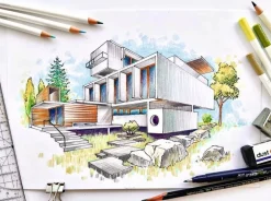 Tombow Kredka ołówkowa Irojiten - - DL9, Heather > Kredki