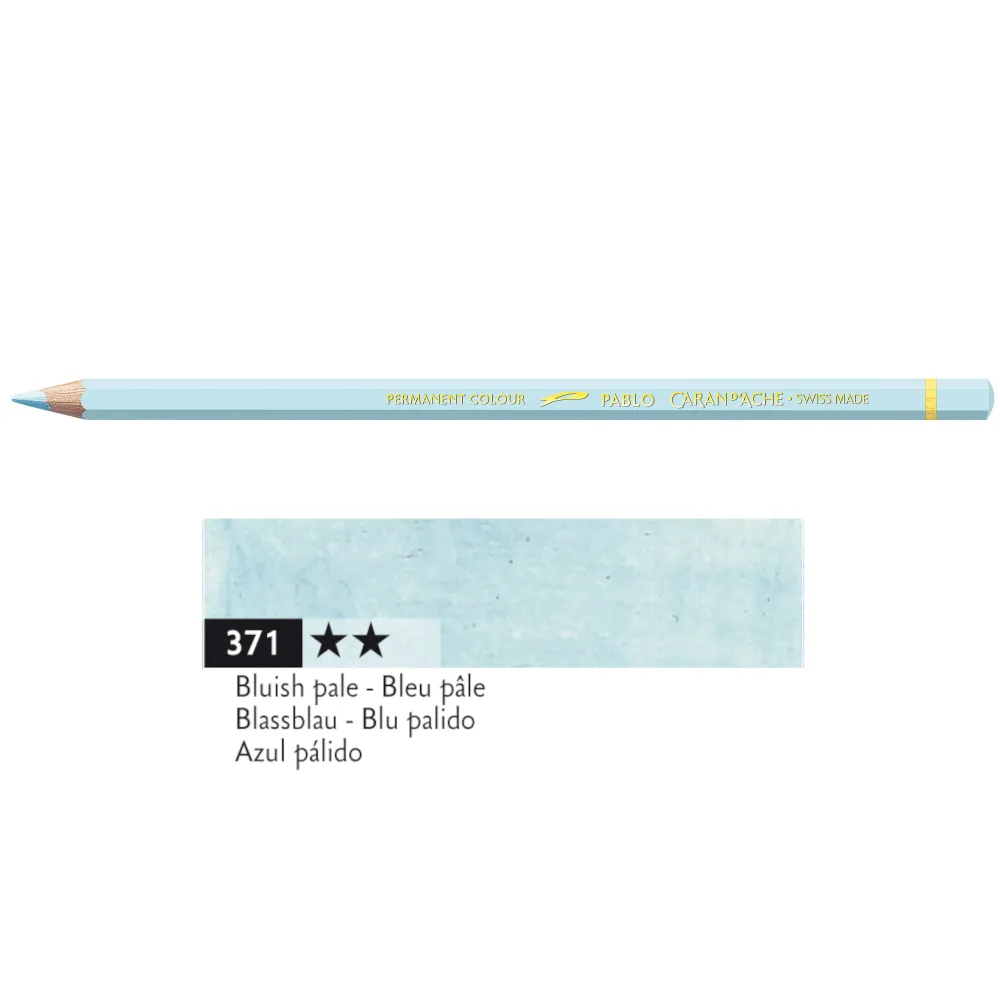 Caran d'Ache Kredka ołówkowa Pablo - - 371, Bluish Pale