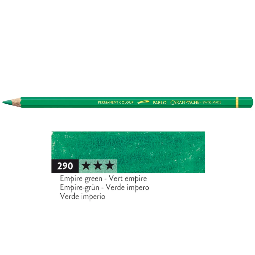 Caran d'Ache Kredka ołówkowa Pablo - - 280, Ruby Red > Kredki