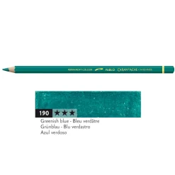 Caran d'Ache Kredka ołówkowa Pablo - - 181, Light Malachite Green > Kredki