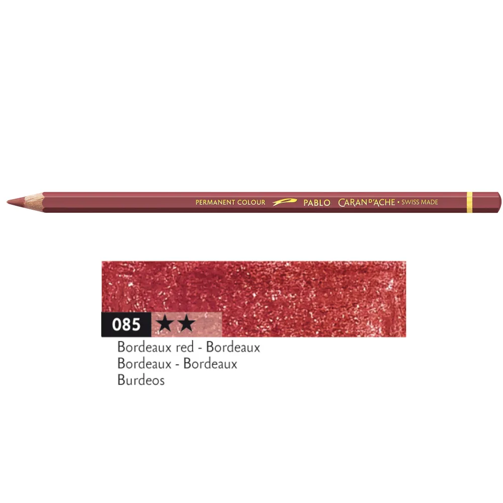 Caran d'Ache Kredka ołówkowa Pablo - - 082, Rose Pink > Kredki