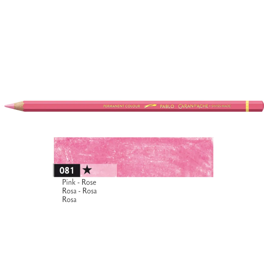 Caran d'Ache Kredka ołówkowa Pablo - - 075, Indian Red > Kredki