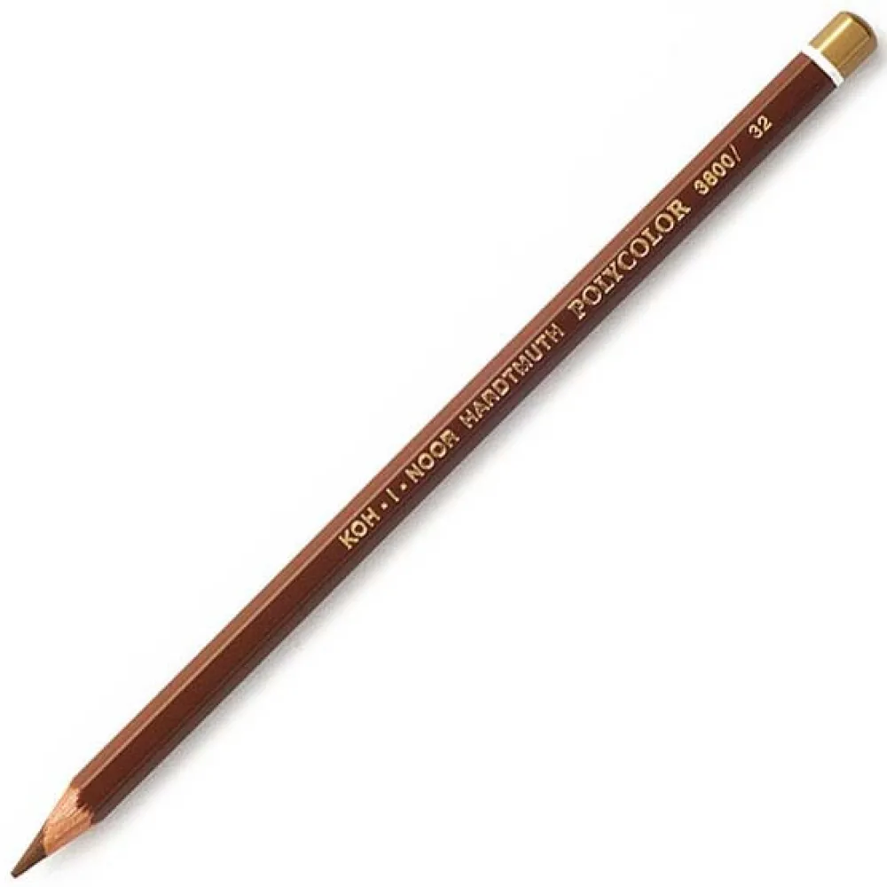 KOH-I-NOOR Kredka ołówkowa Polycolor - - 32, Natural Sienna > Kredki