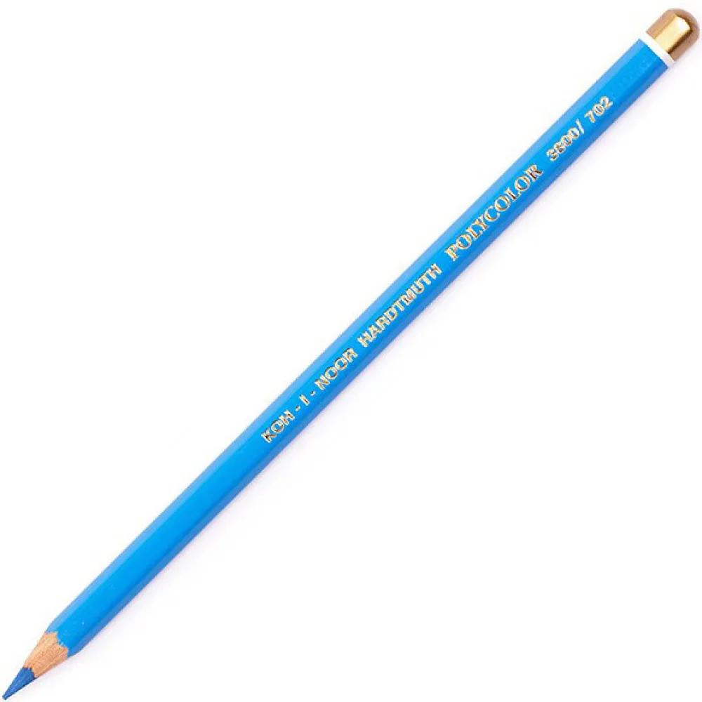 KOH-I-NOOR Kredka ołówkowa Polycolor - - 701, Dark Azure Blue > Kredki