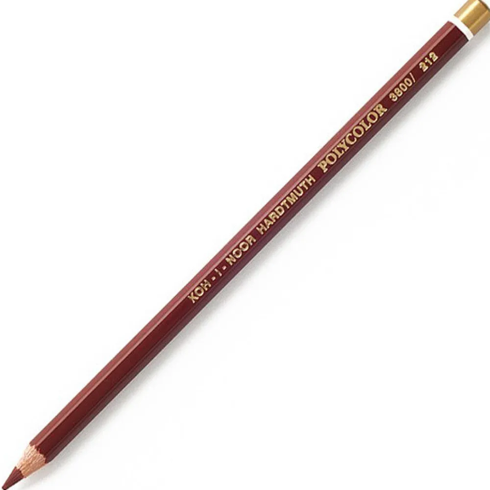 KOH-I-NOOR Kredka ołówkowa Polycolor - - 212, Caput Mortuum