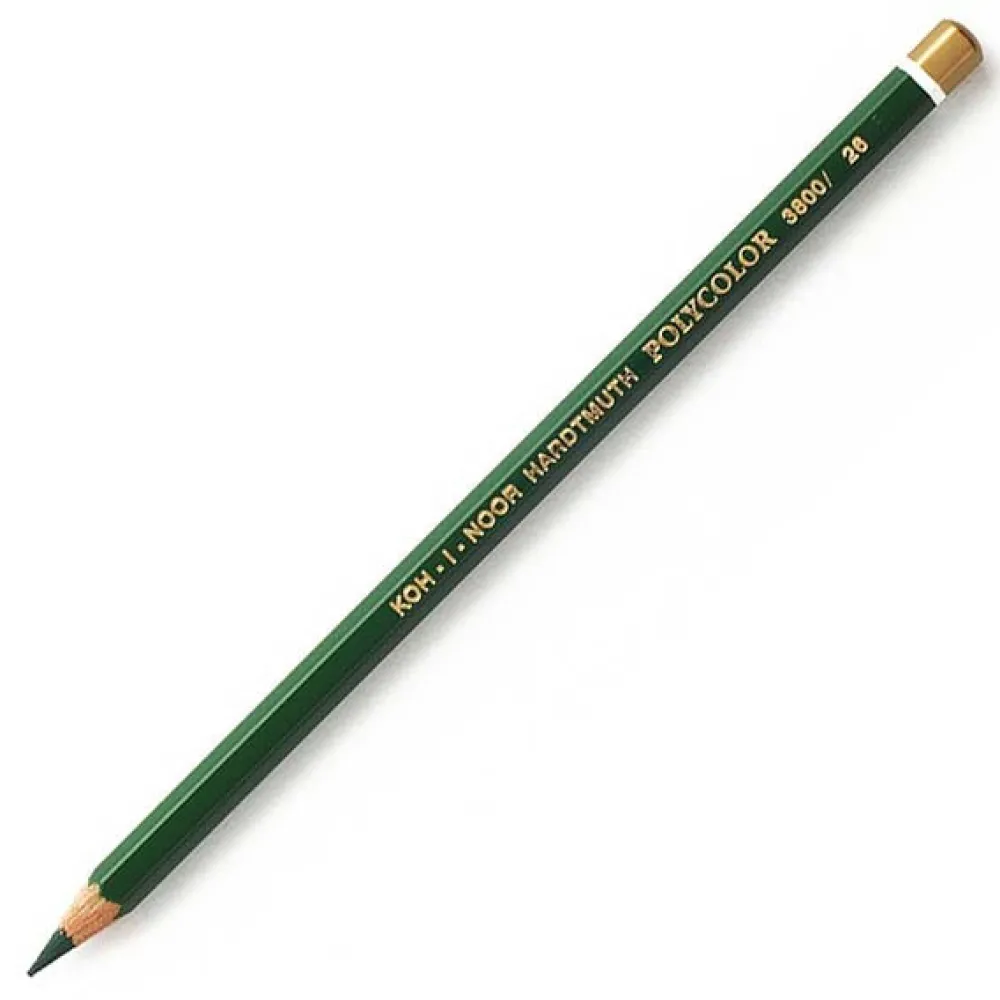 KOH-I-NOOR Kredka ołówkowa Polycolor - - 25, Meadow Green > Kredki